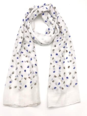 M&P - Scarf G08-55/G08-56 108-56 Små hjärtan