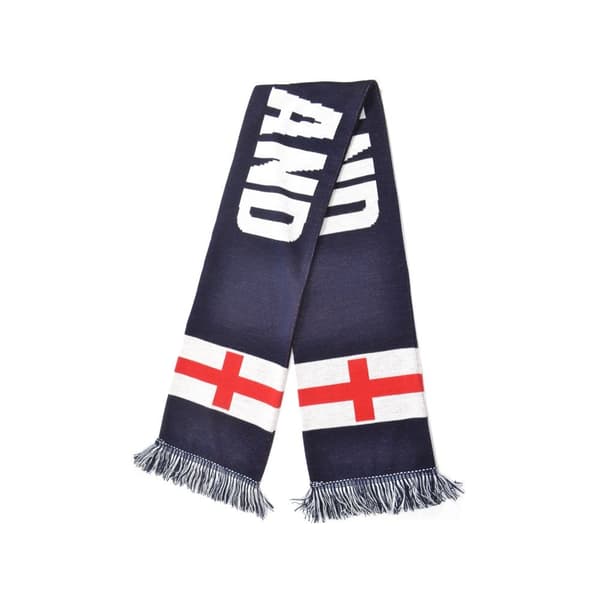 England St George Cross Jacquard Knitted Scarf