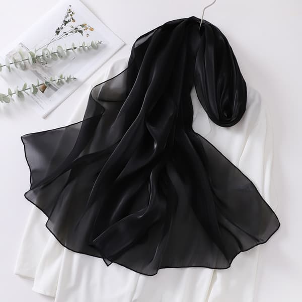 INF Tyylikäs organza-huivi