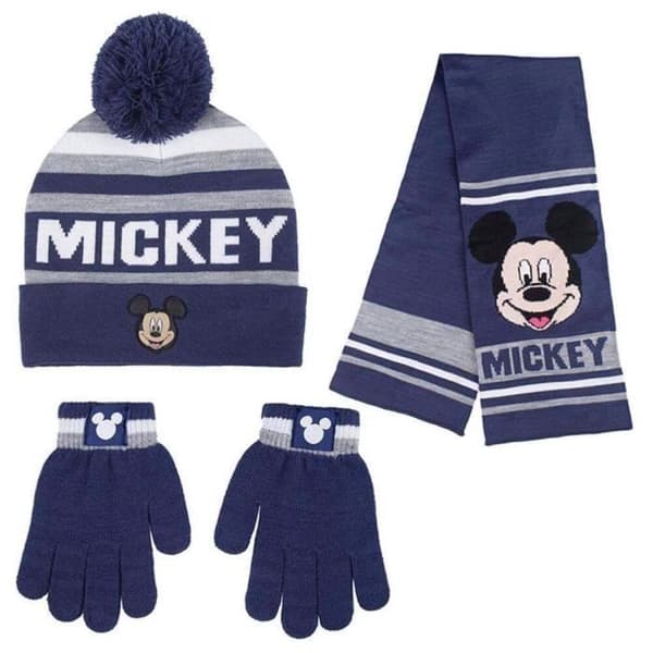 Disney Mickey vinterset halsduk hatt handskar - - - Ocio Stock