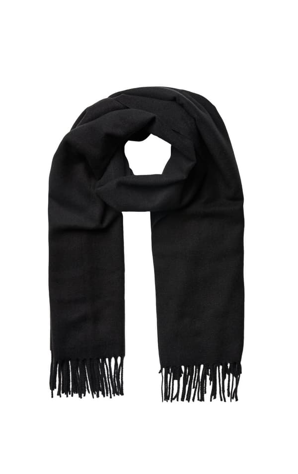 Pieces - pcNoah Long Scarf Svart One Size