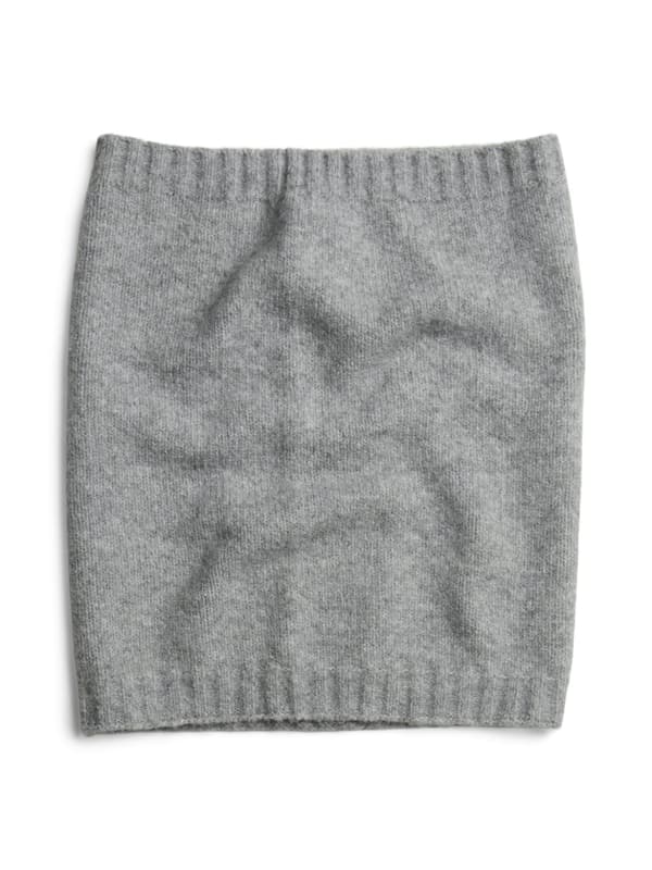 Pieces - pcFortuna Tube Scarf Mellangrå One Size