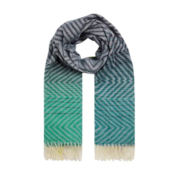 Weird Fish Jadida Zig Zag Brushed Scarf