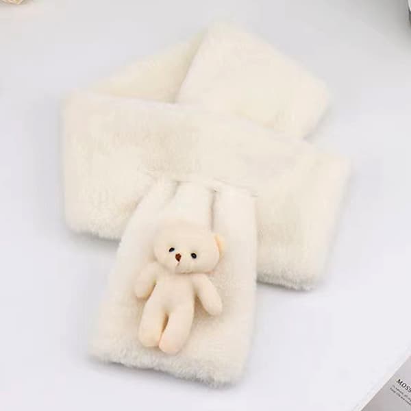 INF Pehmeä ja mukava pehmohuivi - White Bear Design