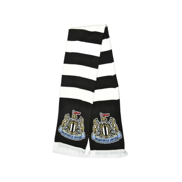 Newcastle United FC Unisex Adult Narrow Stripe Scarf
