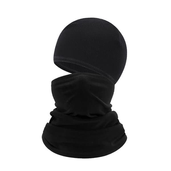 INF Thermal fleece kaulanlämmitin ja balaclava-setti