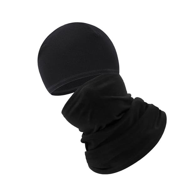 INF Thermal fleece kaulanlämmitin ja balaclava-setti