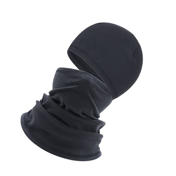 INF Termisk fleece halsvarmer og balaclava sæt