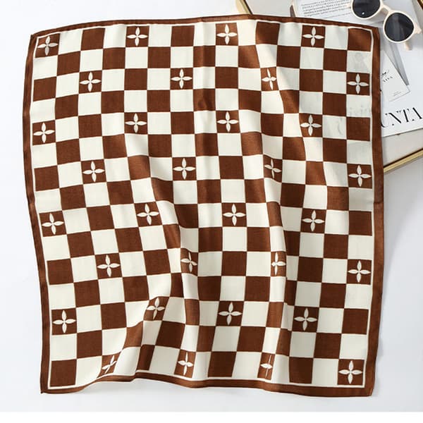 INF Neliömäinen huivi 27"x27" monipuolinen muotiasuste