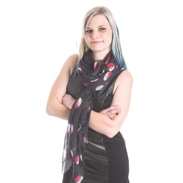 Pokemon Poké Ball Fashion Scarf