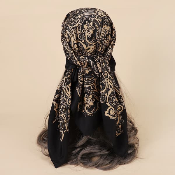 INF Elegant 90x90CM satin firkantet tørklæde