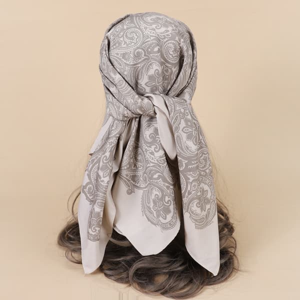 INF Elegant 90x90CM satin firkantet tørklæde