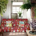 Miniatyrbild 1 av 4: Icehome Botanical multi-use scarf - mått: Sängmått på 150 (240 x 270 cm)