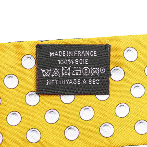 Pre-owned Hermès Grand Tralala Silk Twilly Scarf Black