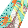Miniatyrbilde 4 av 6: Pre-owned Hermès Les Nouveaux Amoureux de Paris Silk Twilly Scarf Green