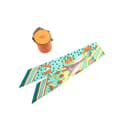 Miniatyrbilde 6 av 6: Pre-owned Hermès Les Nouveaux Amoureux de Paris Silk Twilly Scarf Green