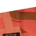 Miniatyrbillede 3 af 7: Pre-owned Hermès Capitales Silk Twilly Scarf Orange
