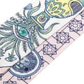 Miniatyrbilde 5 av 6: Pre-owned Hermès La Danse des Amazones Silk Twilly Scarf Pink