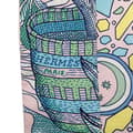 Miniatyrbilde 2 av 6: Pre-owned Hermès La Danse des Amazones Silk Twilly Scarf Pink