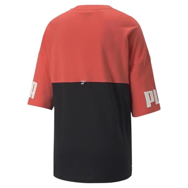 Puma Power Block T-shirt för kvinnor - Rosa - S