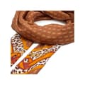 Miniatyrbild 3 av 4: GUESS Echarpe brun orange för kvinnor Noelle Kefiah Scarf 130X130 Brun Logotyp 273581