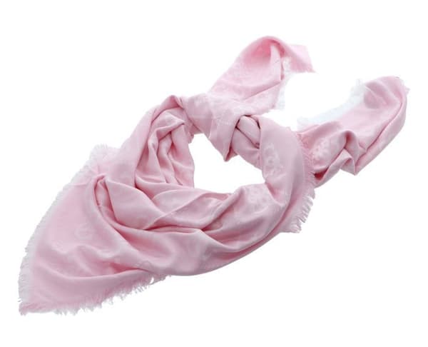GISS Écharpe rosa för kvinnor och män - Eliette Logo Kefiah Scarf 135X135 254859