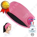Miniatyrbild 1 av 4: TD® Elektroniskt pannband integrerade hörlurar man kvinna musik sport högteknologiskt pannband rosa färg musikkontroll jogging