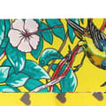 Miniatyrbilde 3 av 5: Pre-owned Hermès Jungle Love Silk Twilly Scarf Yellow