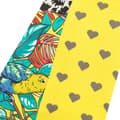 Miniatyrbilde 4 av 5: Pre-owned Hermès Jungle Love Silk Twilly Scarf Yellow
