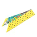Miniatyrbilde 1 av 5: Pre-owned Hermès Jungle Love Silk Twilly Scarf Yellow