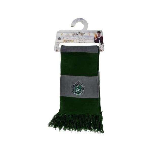AAA Merchandise - Harry Potter - Slytherin Echarpe med Tjocka Ränder (Hängare) 160 cm