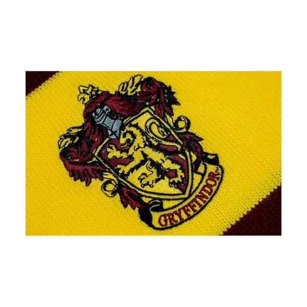 AAA Merchandise - Harry Potter - Gryffindor Echarpe med Tjocka Ränder (Krok) 160 cm