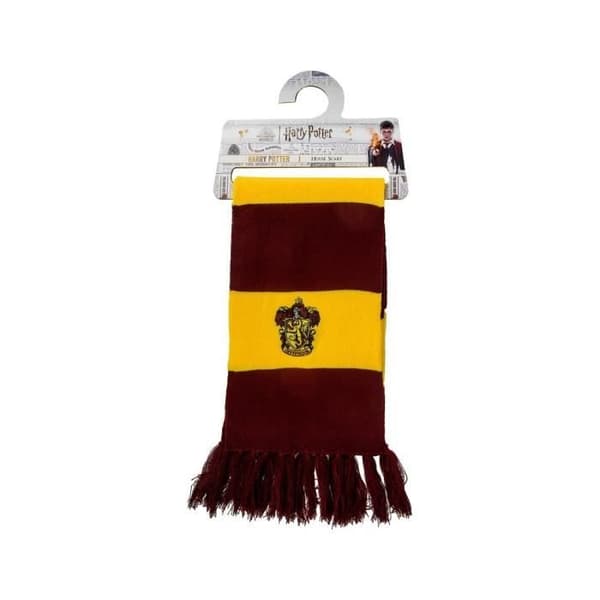 AAA Merchandise - Harry Potter - Gryffindor Echarpe med Tjocka Ränder (Krok) 160 cm