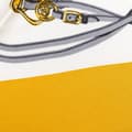 Miniatyrbilde 6 av 7: Pre-owned Hermès Mini Brides De Gala Giant Triangle Silk Scarf Gold