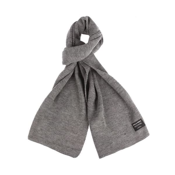 Halsduk - JACK & JONES - Grå - Akryl - 180 cm - Höst / Vinter