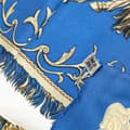 Miniatyrbilde 2 av 2: Pre-owned Hermès Lvdovicvs Magnvs Silk Scarf Blue