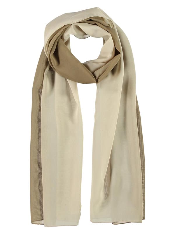 Naisten vaalean ombre-beige Passigatti-huivi