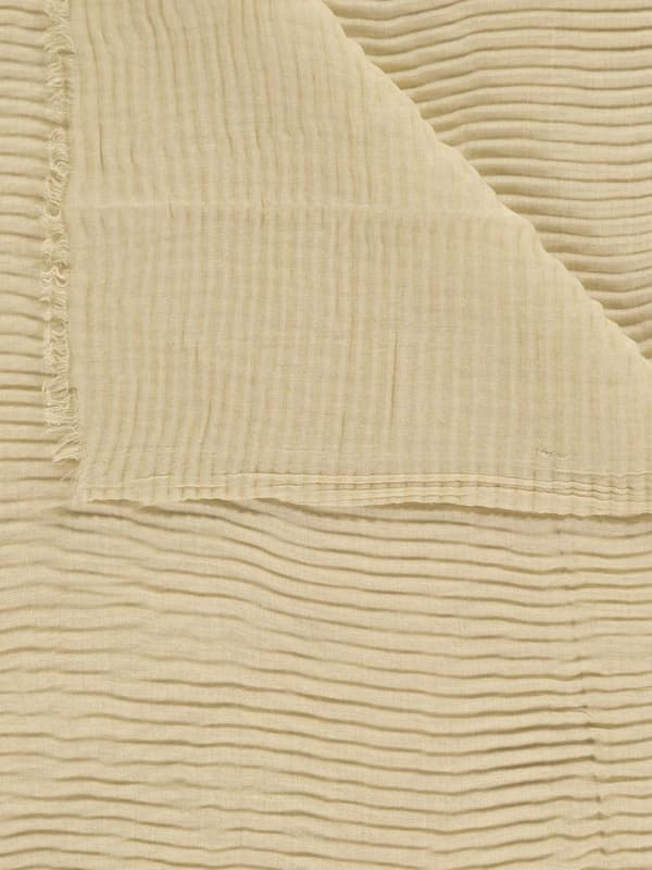 Let dametørklæde, stor beige Passigatti