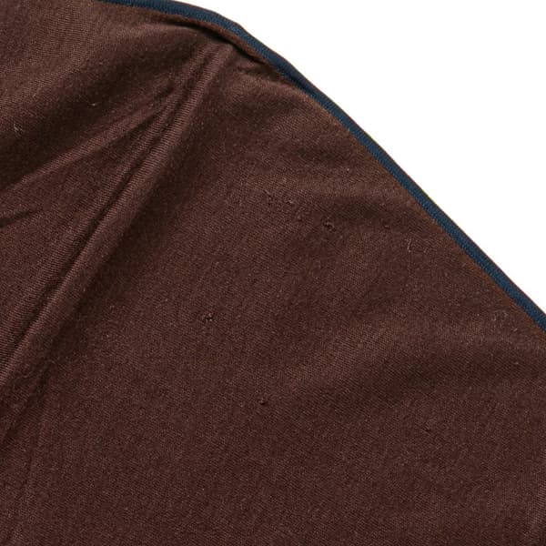 Pre-owned Hermès Cashmere Losange Triangle Scarf Brown
