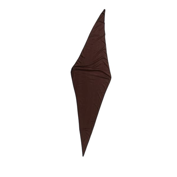 Pre-owned Hermès Cashmere Losange Triangle Scarf Brown