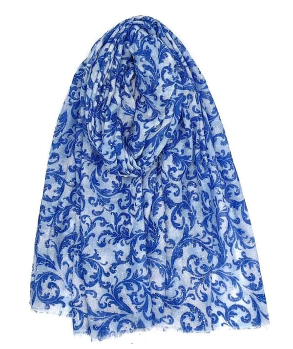 Fancy glittery printed scarf - several colors
