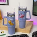 Miniatyrbillede 4 af 5: Minecraft Lila 900 ml Isolerad Mugg med Sugrör, Paladone