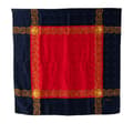 Miniatyrbillede 1 af 5: Pre-owned Chanel CC Chain Silk Scarf Red