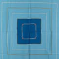 Miniatyrbillede 2 af 4: Pre-owned Chanel Jewelry Print Silk Scarf Blue
