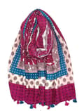 Miniatyrbillede 1 af 2: Agélii Fashion - Scarf with tassels - available in several colors