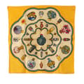 Pikkukuva 1 / 5: Pre-owned Hermès Qu'Importe Le Flacon Silk Scarf Yellow