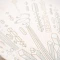 Miniatyrbild 9 av 10: Pre-owned Hermès Please Hold The Line Silk Scarf White
