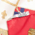 Pikkukuva 3 / 4: Pre-owned Hermès Vue Du Carosse De La Galere La Reale Silk Scarf Red