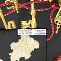 Pikkukuva 4 / 5: Pre-owned Hermès Keys Les Cles Silk Scarf Black