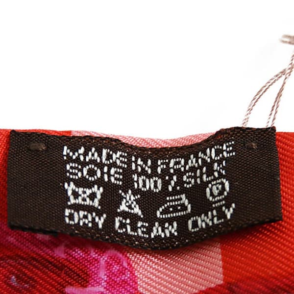 Pre-owned Hermès Brides De Gala Bayaderes Twilly Silk Scarf Pink